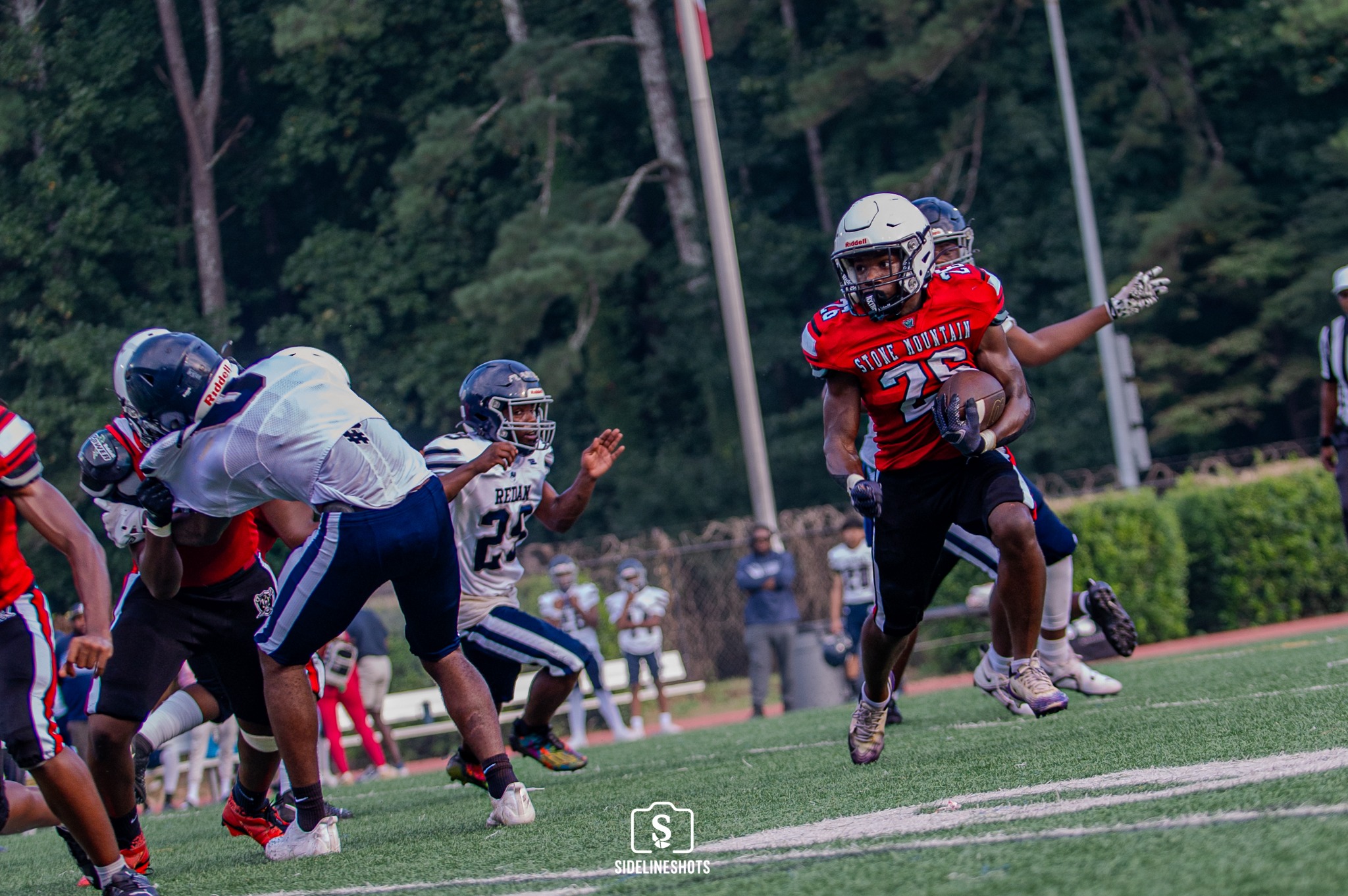 Stone Mountain offense at the snap