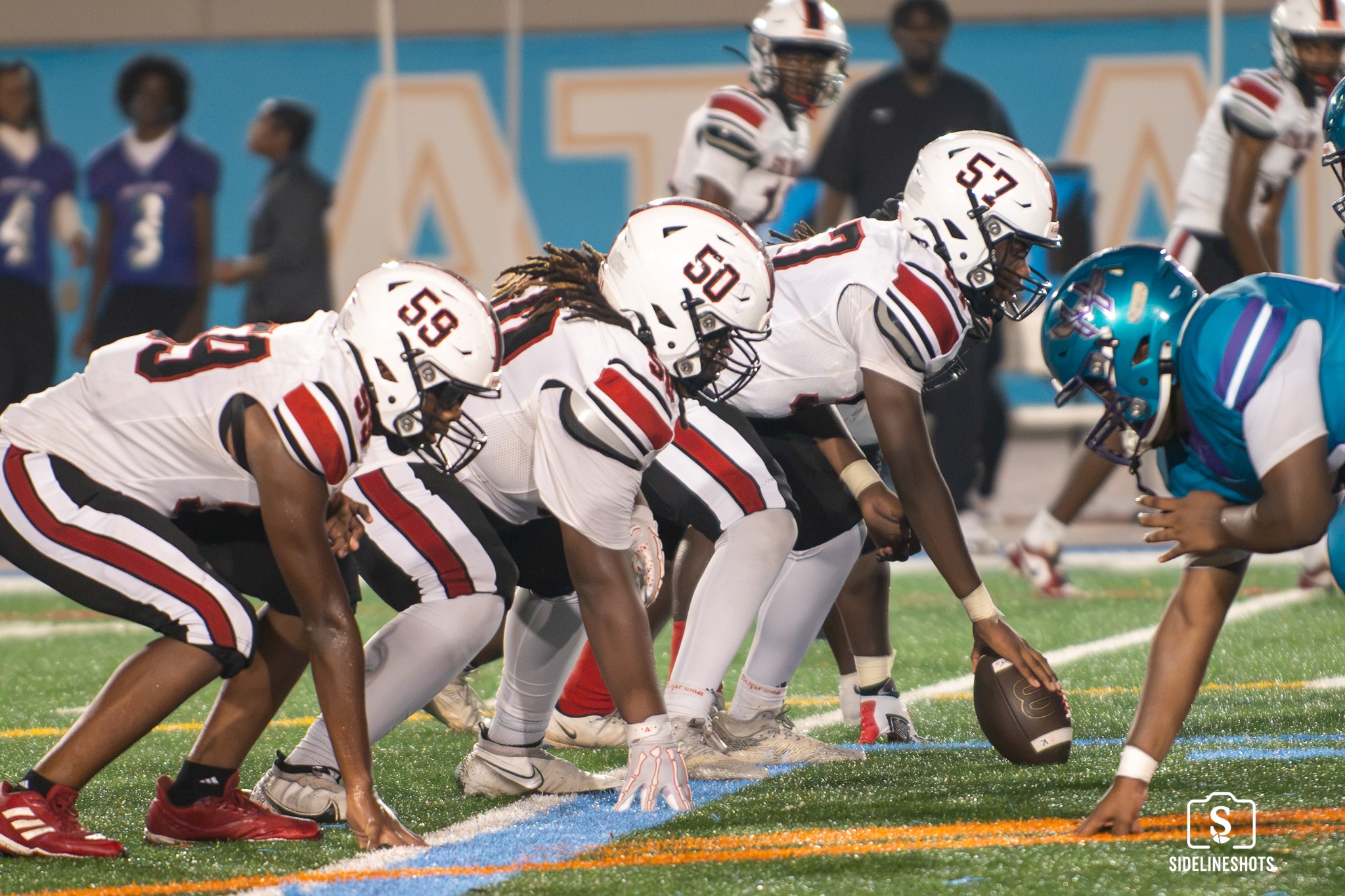 Stone Mountain offensive line