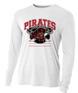 White Long Sleeve Dri-Fit